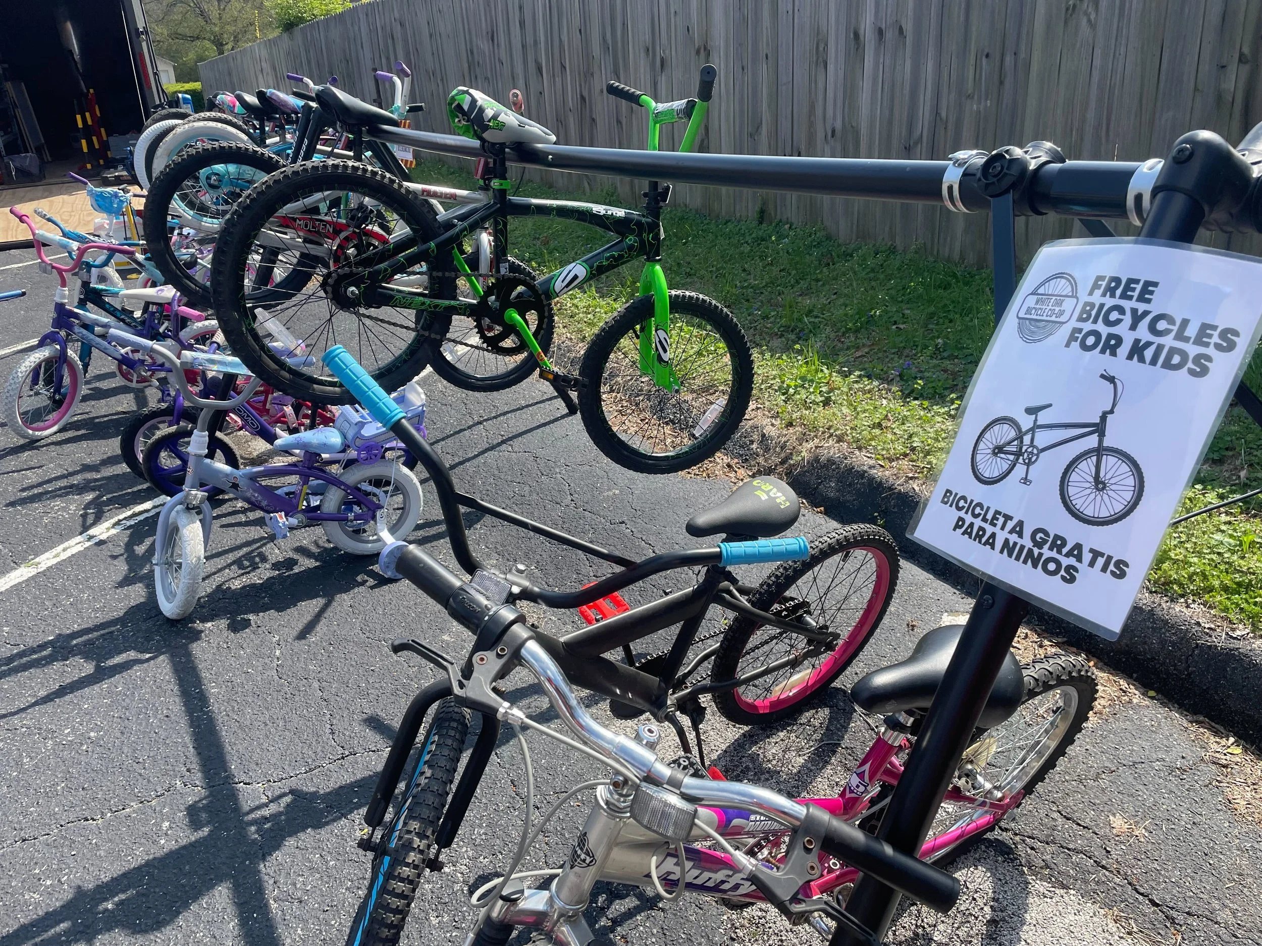 Financial Support — White Oak Bicycle Co-op